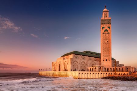 Casablanca and Hassan II Mosque