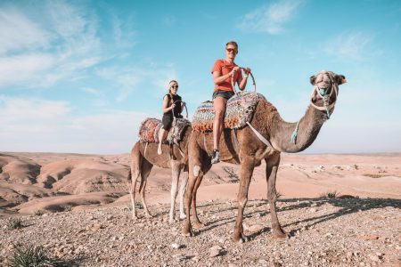 Lunch and Camel ride in the Agafay desert